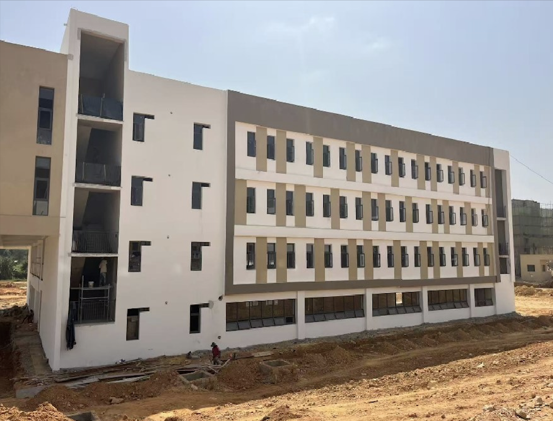 University of Engineering and Agricultural Sciences, Bunso — completed multi-storey academic teaching block